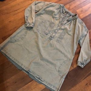 Cynthia Vincent denim dress